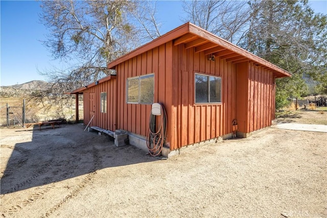 31251 Aliso Canyon Rd, Acton, CA 93550 - view of side of home with board and batten siding