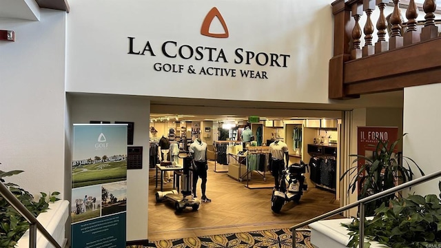 2005 Costa Del Mar Rd Unit 606, Carlsbad, CA 92009 - workout area featuring a high ceiling