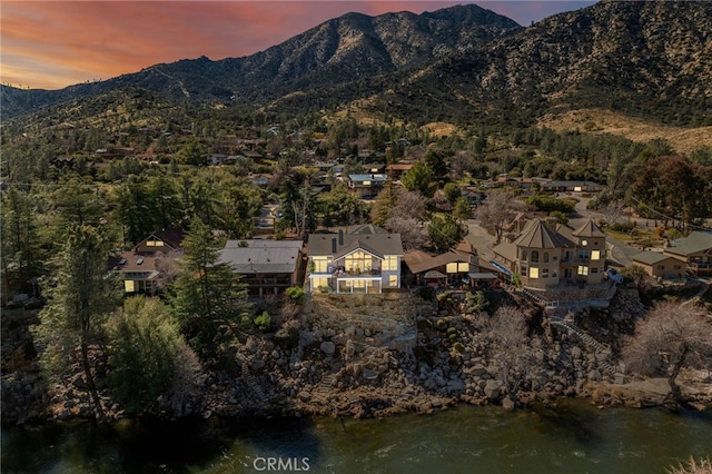 848 Burlando Rd, Kernville, CA 93238 - bird's eye view with a water and mountain view