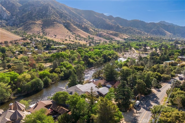848 Burlando Rd, Kernville, CA 93238 - aerial view with a mountain view