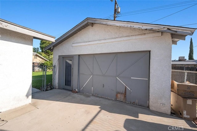 27447 Cypress St, Highland, CA 92346 - detached garage with fence