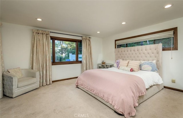 420 Inverness Dr, La Canada Flintridge, CA 91011 - carpeted bedroom featuring recessed lighting and baseboards