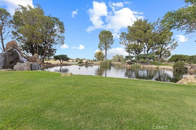 property view of water