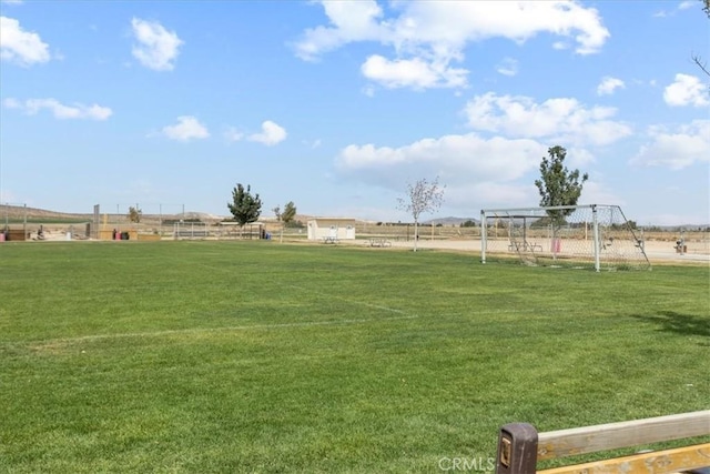 view of yard