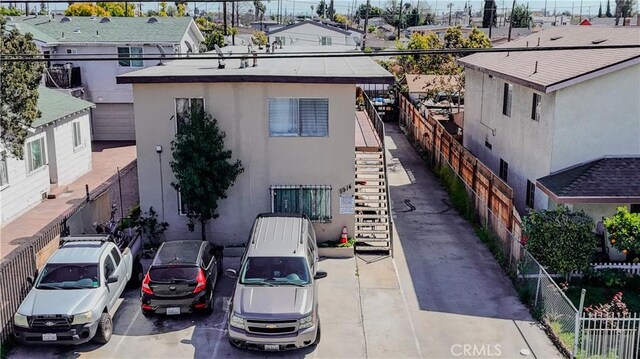 5914 S Hoover St, Los Angeles, CA 90044 - birds eye view of property featuring a residential view