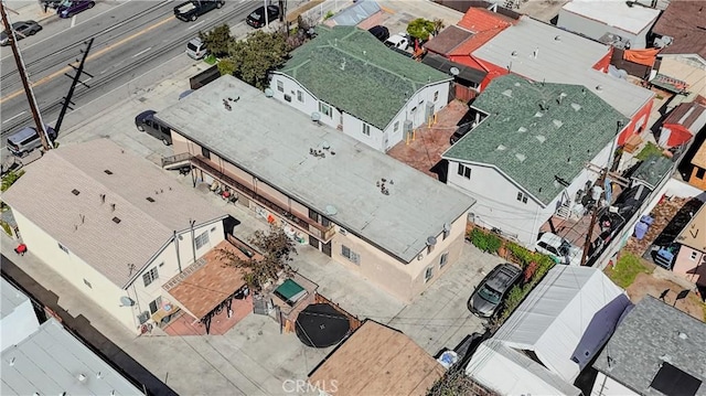 5914 S Hoover St, Los Angeles, CA 90044 - drone / aerial view with a residential view