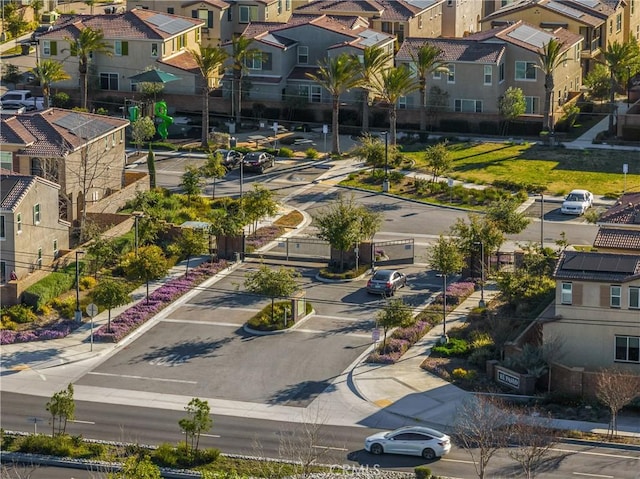 birds eye view of property featuring a residential view