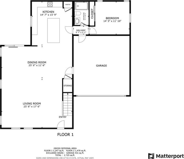 3235 E Yellowstone Dr, Ontario, CA 91762 - floor plan