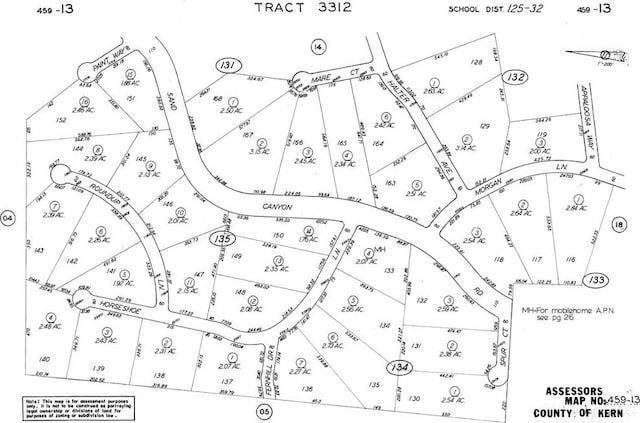 25605 Horseshoe Ln, Tehachapi CA, 93561 land for sale