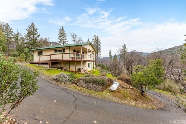 12625 Elk Mountain Rd, Upper Lake, CA 95485 - exterior space with a deck
