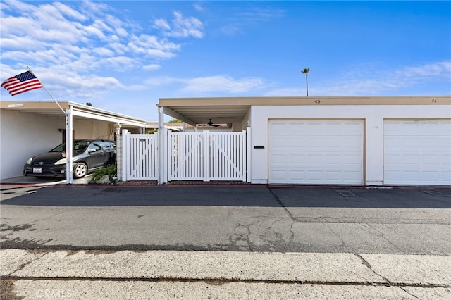 3902 Vista Campana N Unit 45, Oceanside, CA 92057 - garage featuring fence