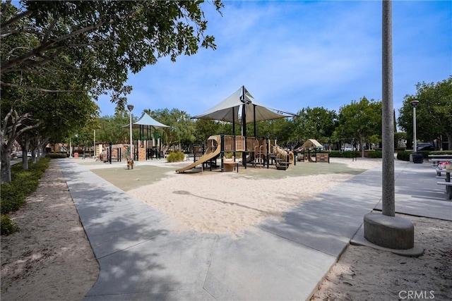 view of communal playground