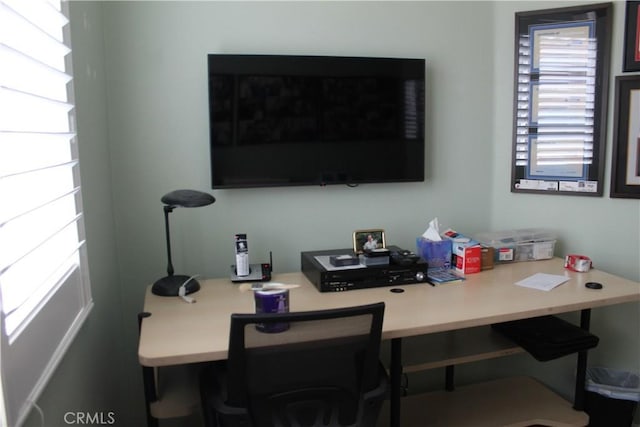 view of office space