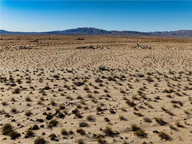 property view of mountains with view of desert