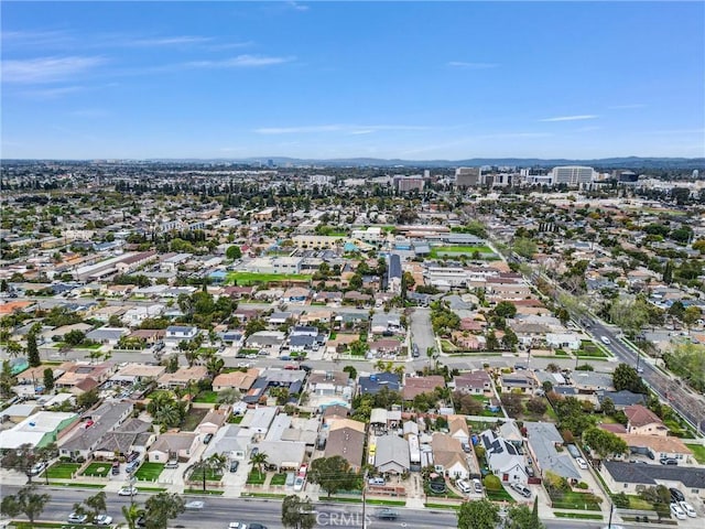 birds eye view of property featuring a residential view