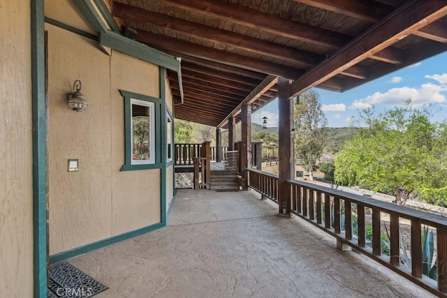 view of patio / terrace