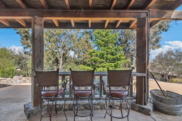 view of patio / terrace