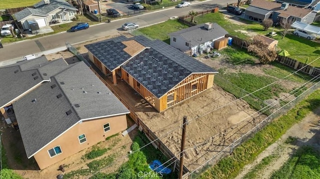 birds eye view of property featuring a residential view