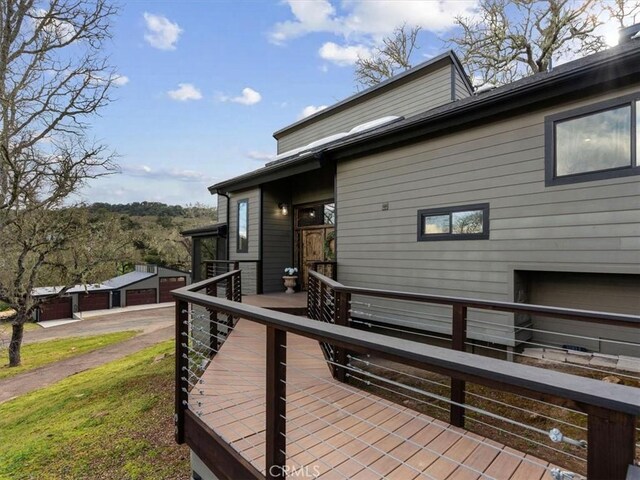 8160 Los Osos Rd, Atascadero, CA 93422 - view of deck