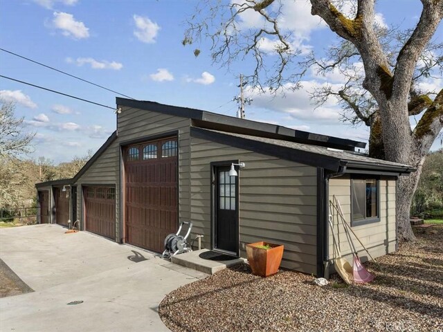 8160 Los Osos Rd, Atascadero, CA 93422 - exterior space featuring a detached garage