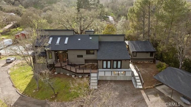 8160 Los Osos Rd, Atascadero, CA 93422 - bird's eye view with a forest view