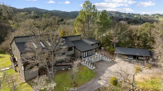 8160 Los Osos Rd, Atascadero, CA 93422 - bird's eye view with a wooded view
