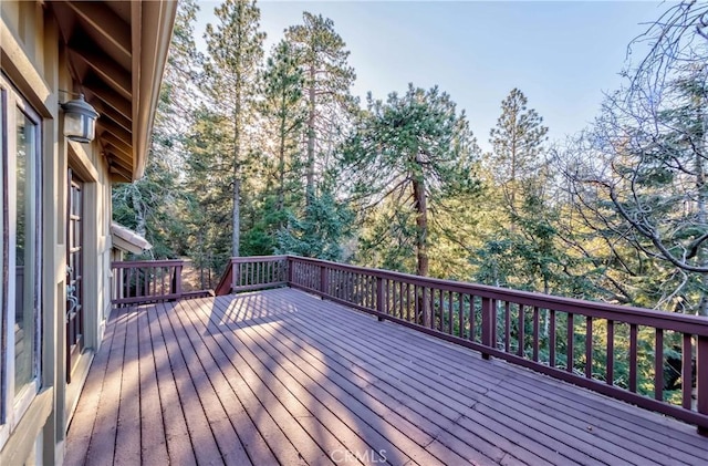 293 Fairway Dr, Lake Arrowhead, CA 92352 - view of deck
