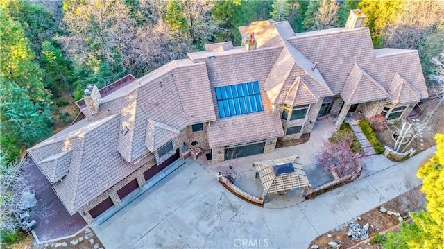 293 Fairway Dr, Lake Arrowhead, CA 92352 - bird's eye view