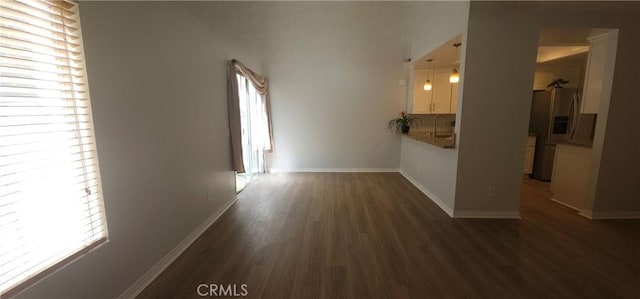 5440 Baltimore Dr Unit 144, La Mesa, CA 91942 - spare room with dark wood-style floors and baseboards