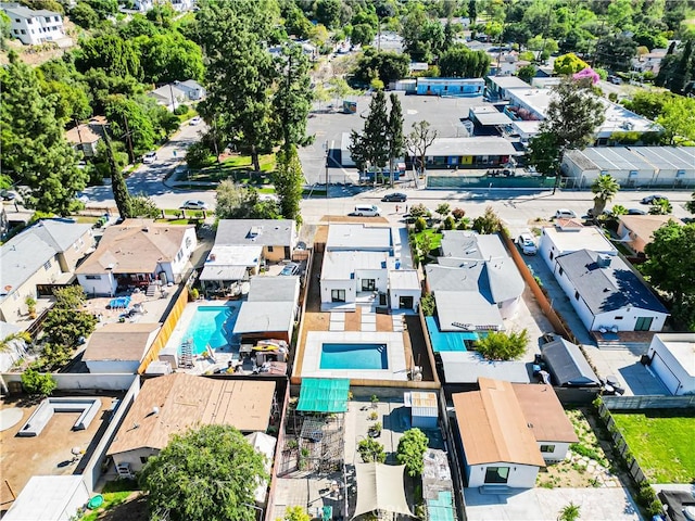 6652 Hough St, Los Angeles, CA 90042 - birds eye view of property featuring a residential view