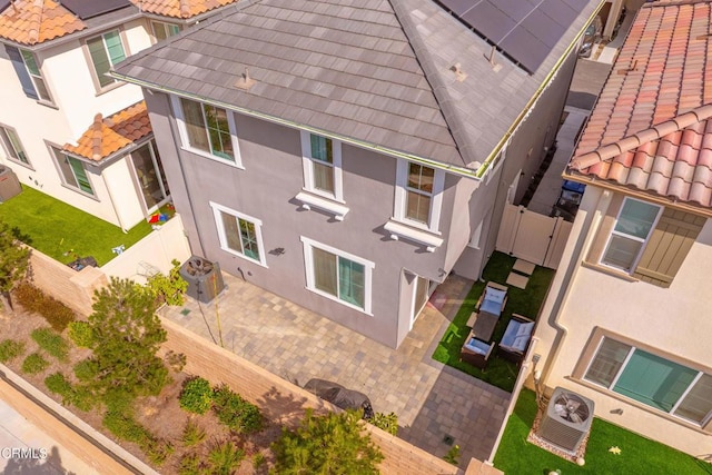 bird's eye view featuring a residential view