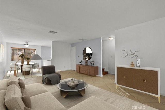 20234 Cohasset St Unit 11, Winnetka, CA 91306 - living area with light tile patterned floors and baseboards