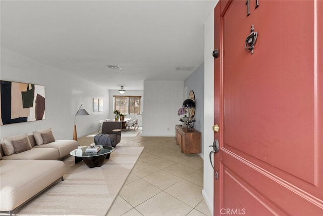 20234 Cohasset St Unit 11, Winnetka, CA 91306 - living room featuring light tile patterned flooring