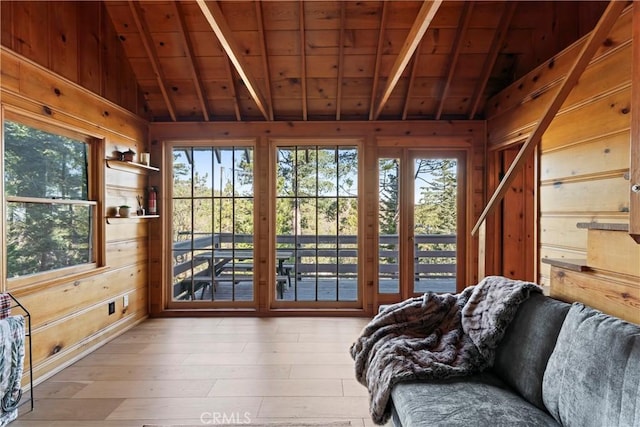 612 Rose Ln, Twin Peaks, CA 92391 - sunroom / solarium with lofted ceiling