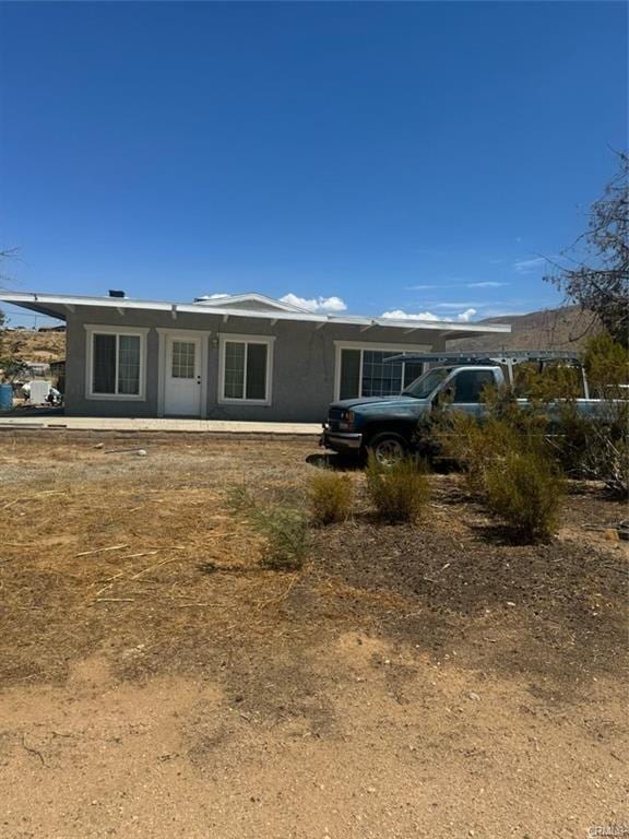 view of rear view of property