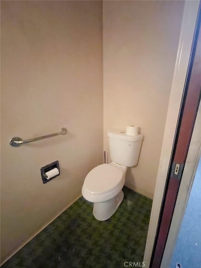 bathroom with toilet