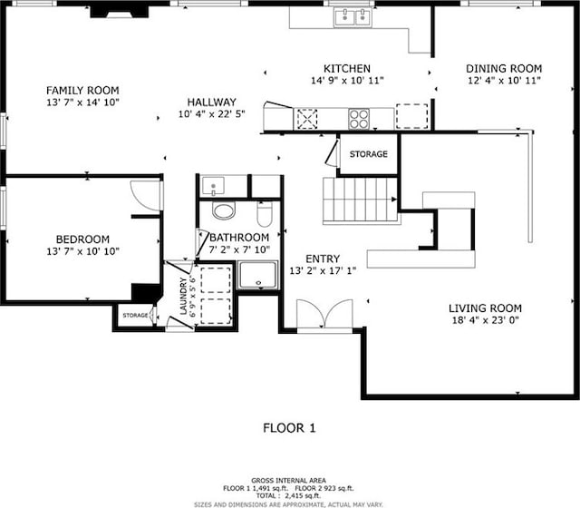 view of layout