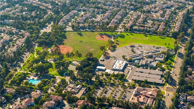 aerial view