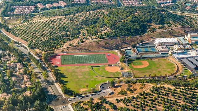 aerial view