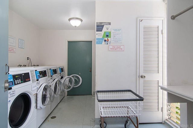 1885 Diamond St Unit 2-329, San Diego, CA 92109 - community laundry featuring washer and clothes dryer