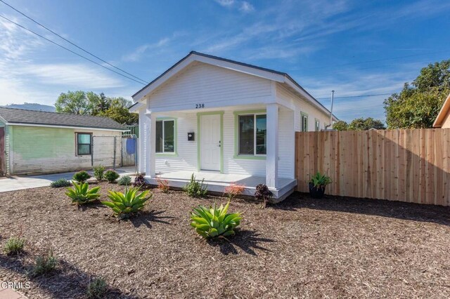 238 Stanford St, Santa Paula, CA 93060 - view of front of house featuring a porch