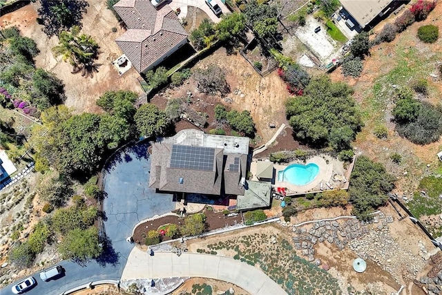 2056 Wonderview Dr, Vista, CA 92084 - aerial overview of property's location featuring a pool