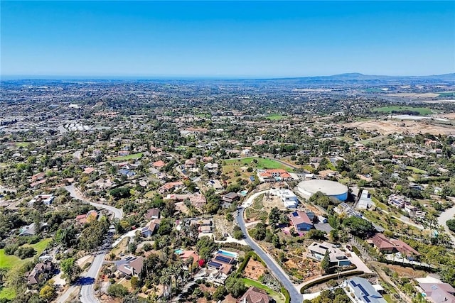 2056 Wonderview Dr, Vista, CA 92084 - aerial view of property and surrounding area