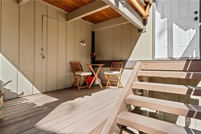 750 Zurich Dr, Lake Arrowhead, CA 92352 - entrance to property featuring board and batten siding