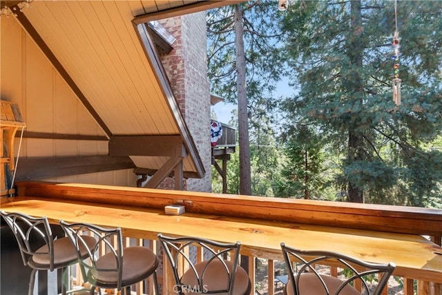 750 Zurich Dr, Lake Arrowhead, CA 92352 - view of deck