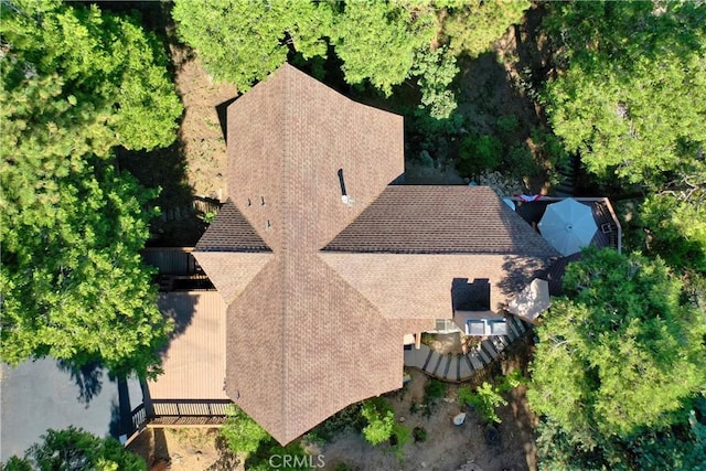 750 Zurich Dr, Lake Arrowhead, CA 92352 - aerial view