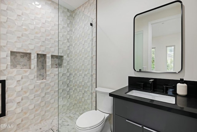724 Via Arroyo, Ventura, CA 93003 - full bath with vanity and a walk in shower