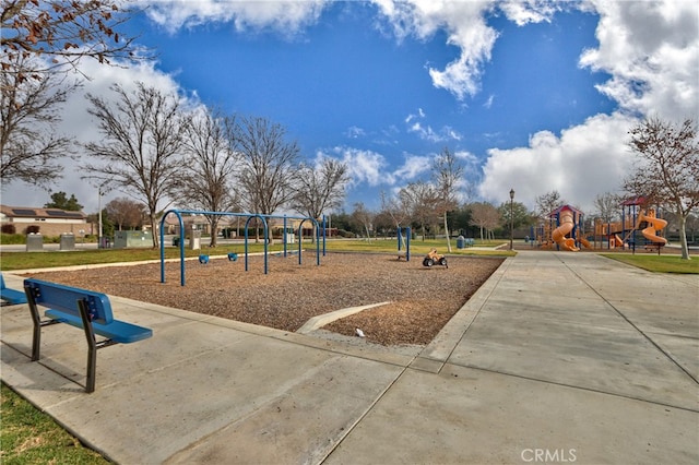 view of community playground