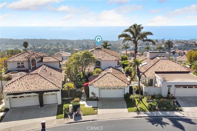 birds eye view of property featuring a residential view