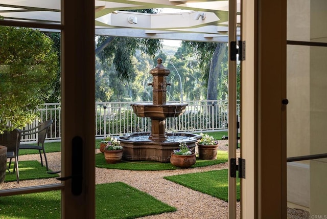 doorway featuring a wealth of natural light